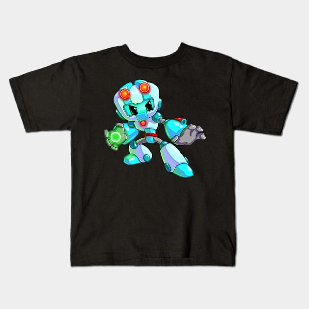 Super Bubble Man 6 Kids T-Shirt by fridaynightbing